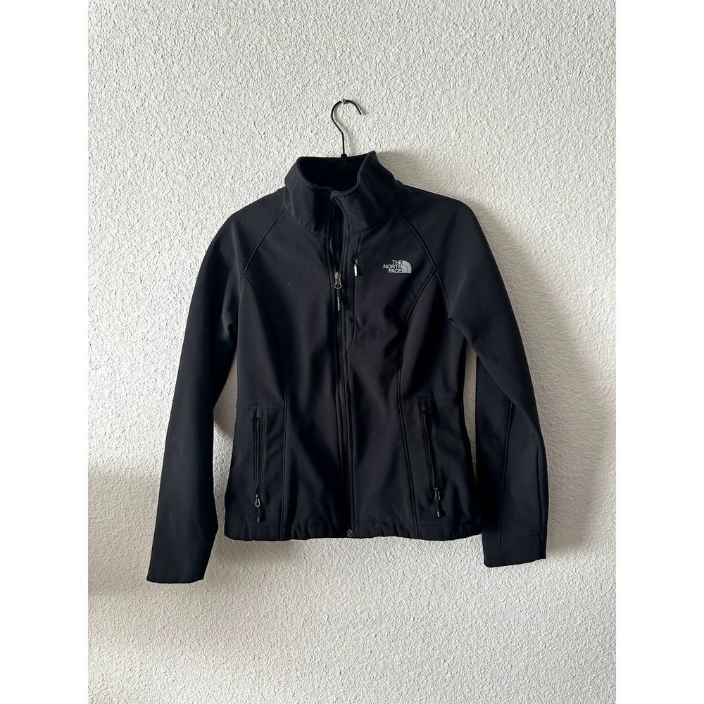 North Face Womens Jacket Gray Full Zip Fleece Lined Women's S